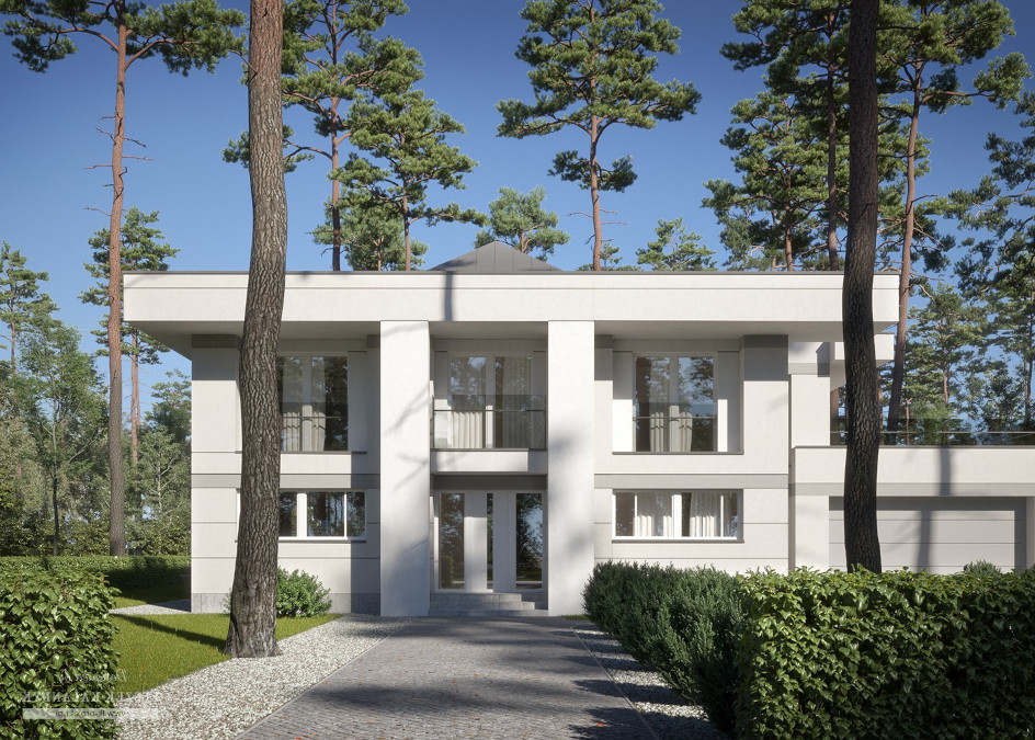 Budowa domu LK&1588 (odbicie lustrzane) z New-House
