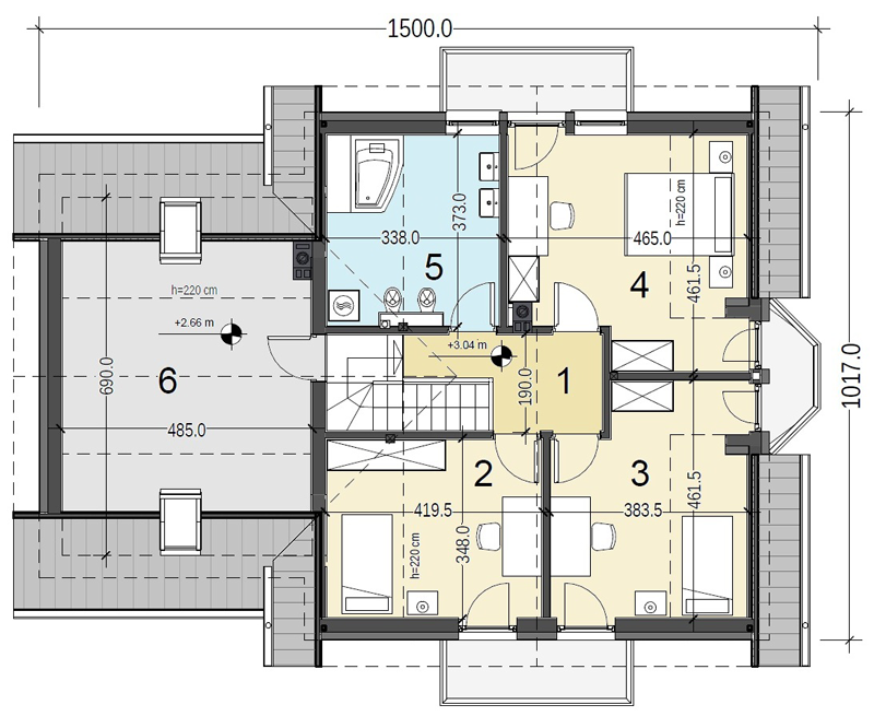 BASET 6 Z GARAŻEM XL (odbicie lustrzane) - miniatura 5