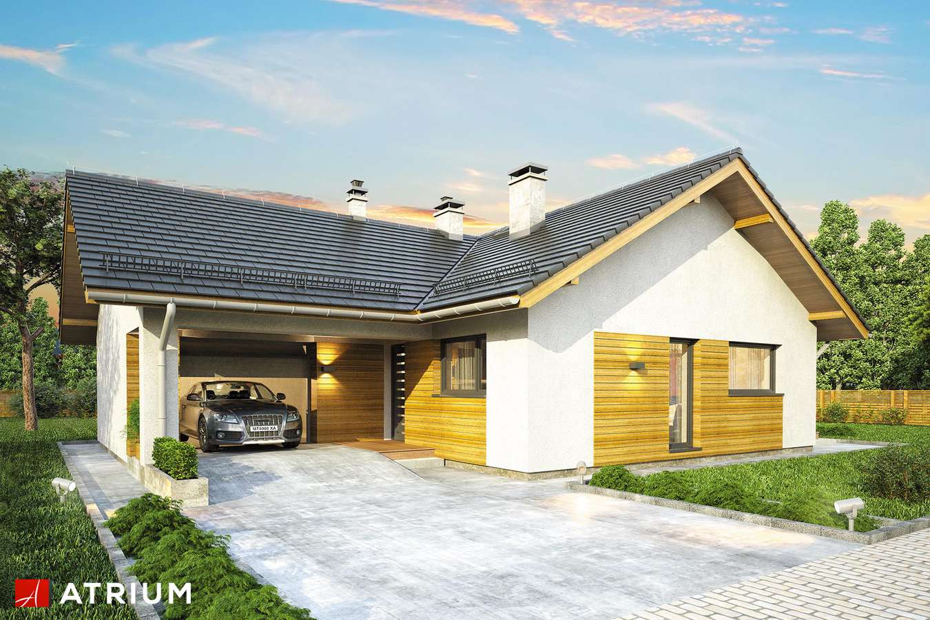 budowa domu Terra odbicie lustrzane - New-House