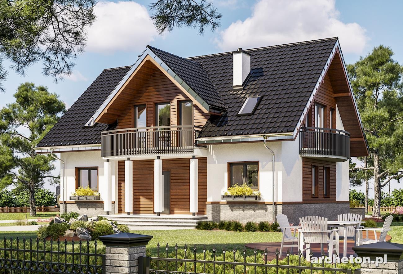 budowa domu Akord Neo (odbicie lustrzane) - New-House
