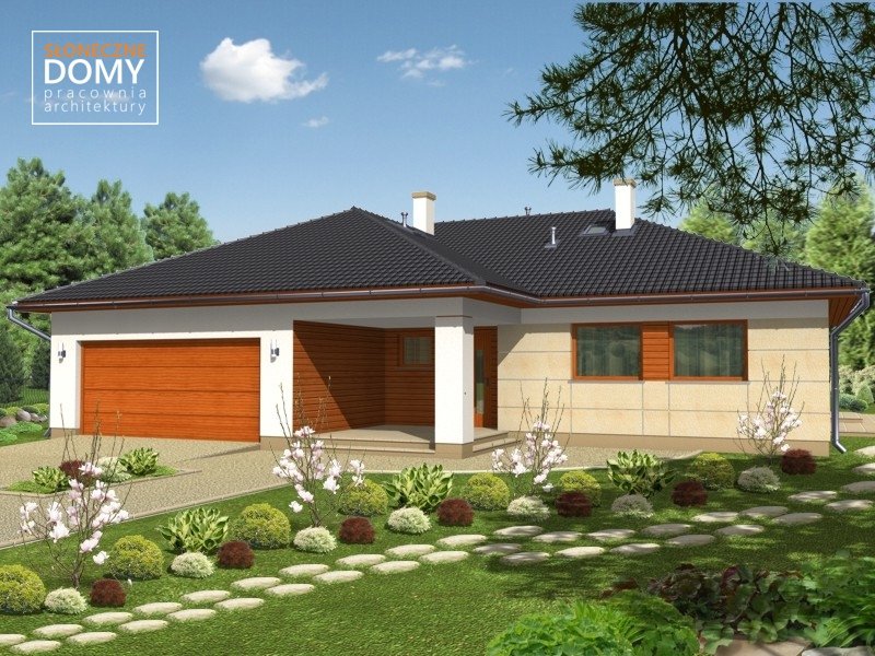 budowa domu - Trentino A (odbicie lustrzane) - New-House