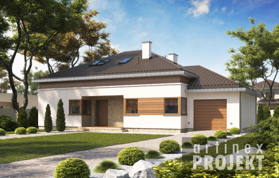 budowa domu- DD131 (odbicie lustrzane)- New-House