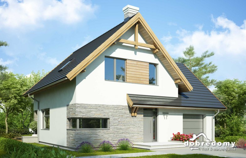 budowa domu Lena Mała odbicie lustrzane - New-House