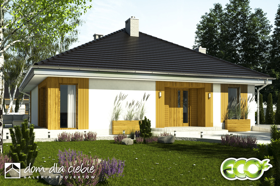 budowa domu Kalandra II bez garażu [B] - New-House