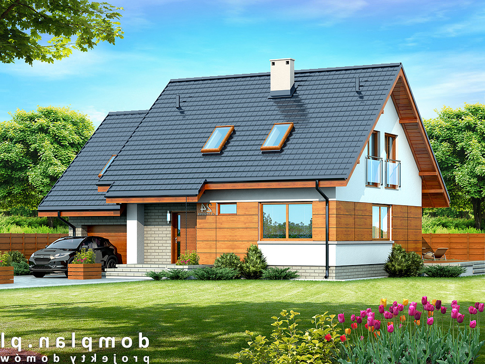 budowa domu LISANDRA MAŁA (Odbicie lustrzane) - New-House