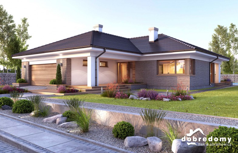 budowa domu Nela V odbicie lustrzane - New-House