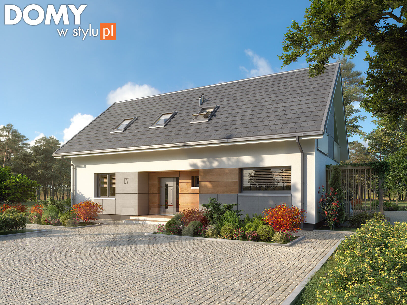 budowa domu Daktyl (Odbicie lustrzane) - New-House