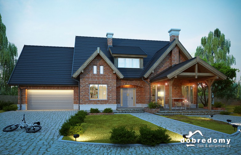 budowa domu Miły II (odbicie lustrzane) - New-House