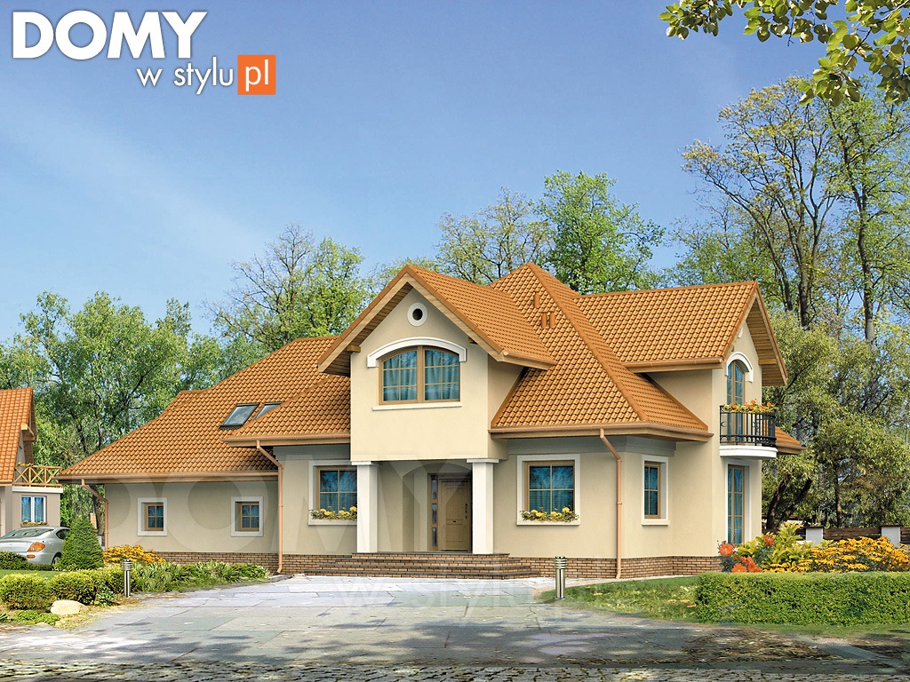 budowa domu Bachus 6 (Odbicie lustrzane) - New-House