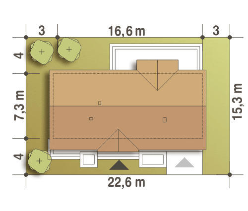 Siewka z garażem 1-st. [A] - miniatura 10