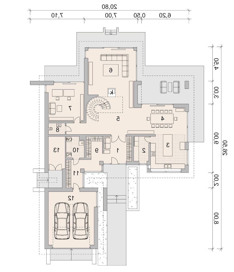 LK&1353 (odbicie lustrzane) - miniatura 5