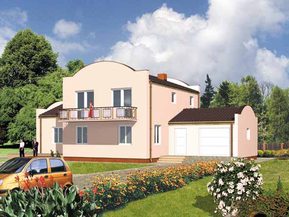 budowa domu WB-3956 - New-House
