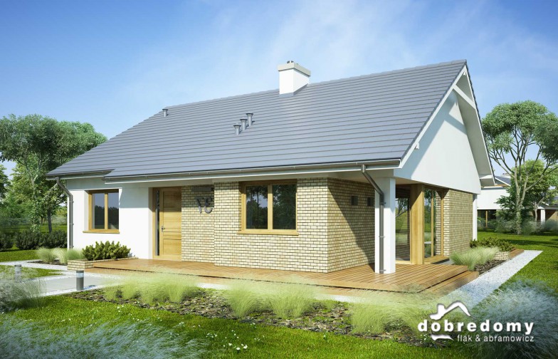 budowa domu Jonasz odbicie lustrzane - New-House
