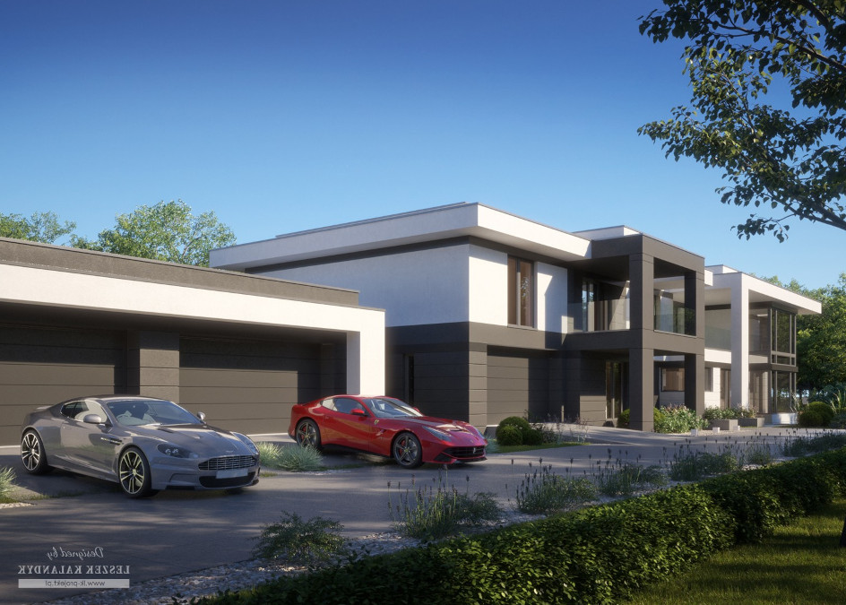 Budowa domu LK&1506 (odbicie lustrzane) z New-House