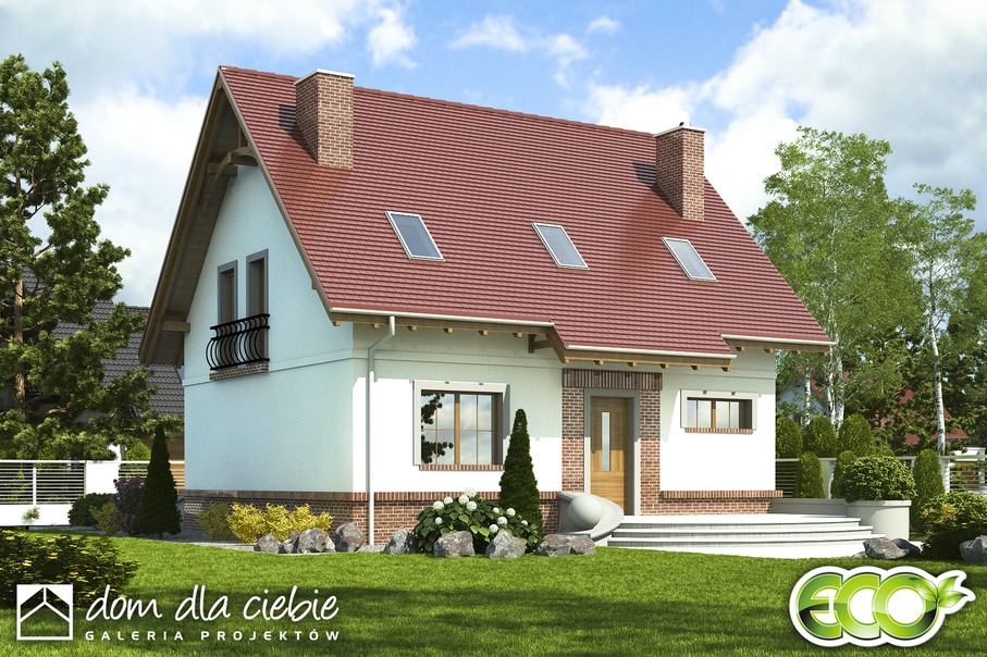 budowa domu Sosnówka II bez garażu [B] - New-House