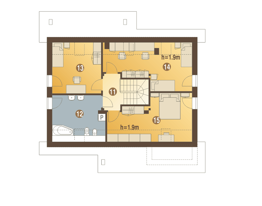Alka z garażem 1-st. [A] - miniatura 10
