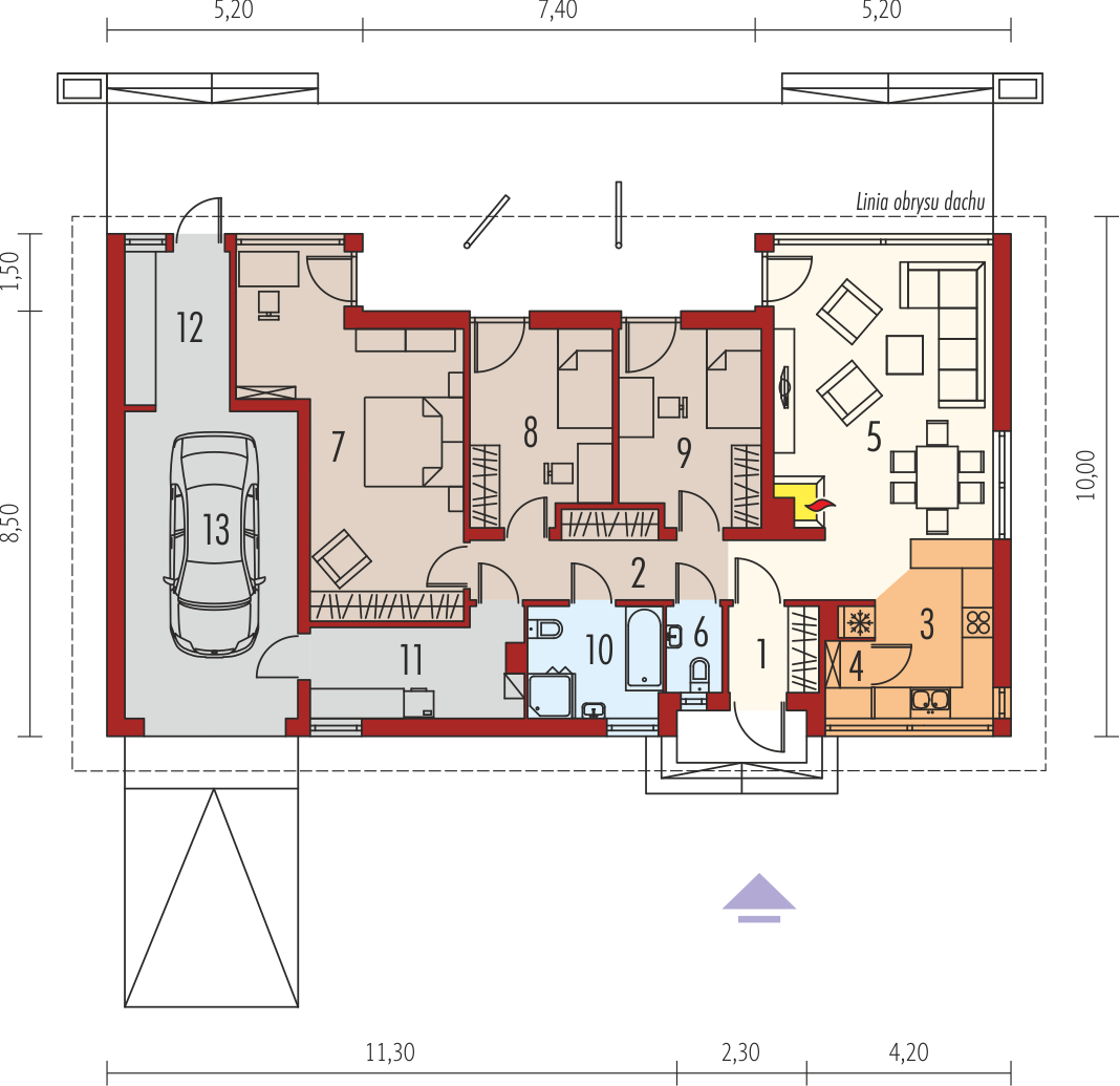 Eryk G1 MULTI-COMFORT (odbicie lustrzane) - miniatura 4