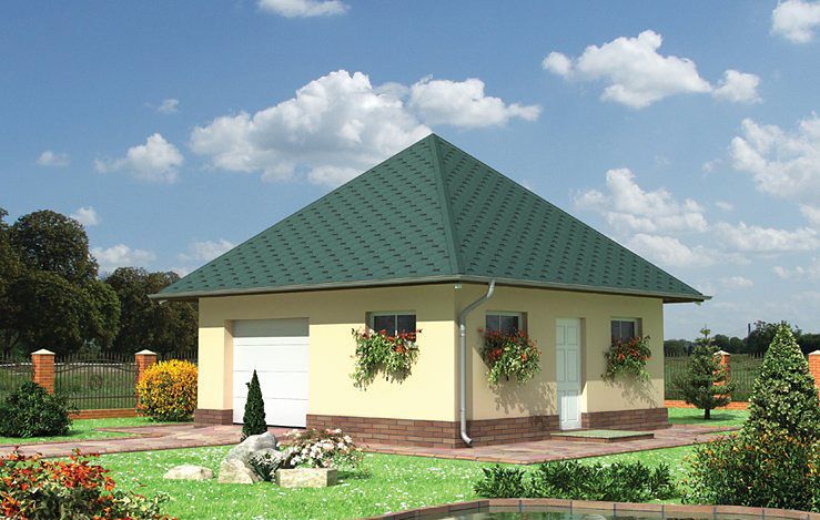 budowa domu Garaż 31 - New-House