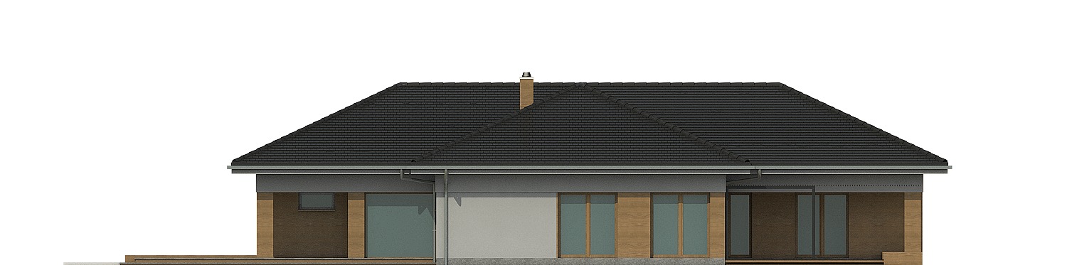 Dolomit II z garażem 2-st. [A] (odbicie lustrzane) - miniatura 3