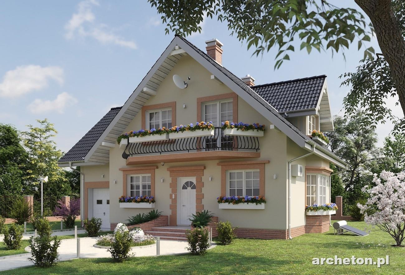 budowa domu Kaja Lux Grota (odbicie lustrzane) - New-House