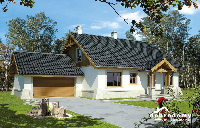 budowa domu Alfa II odbicie lustrzane - New-House