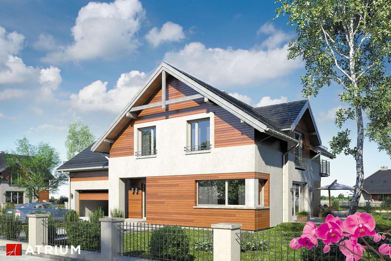 budowa domu Jupiter XI (odbicie lustrzane) - New-House