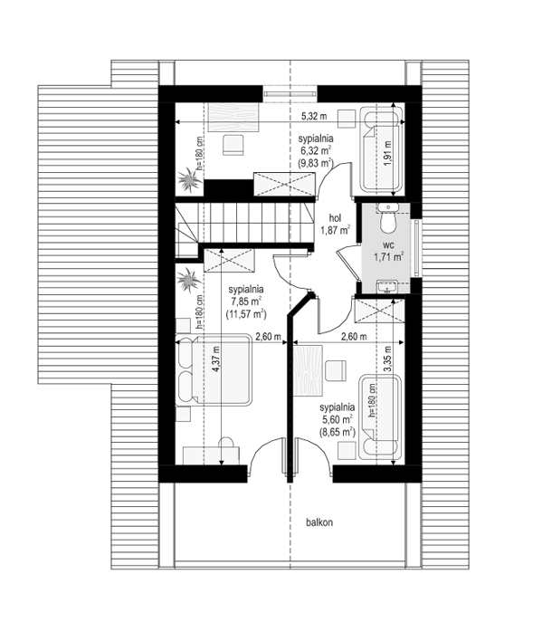 Chatka 2 drewniana - miniatura 9