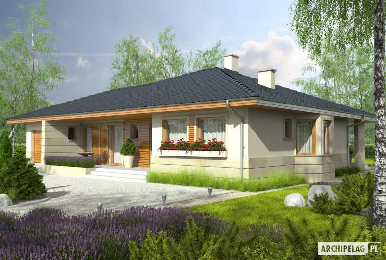budowa domu Flori II G1 (odbicie lustrzane)- New-House