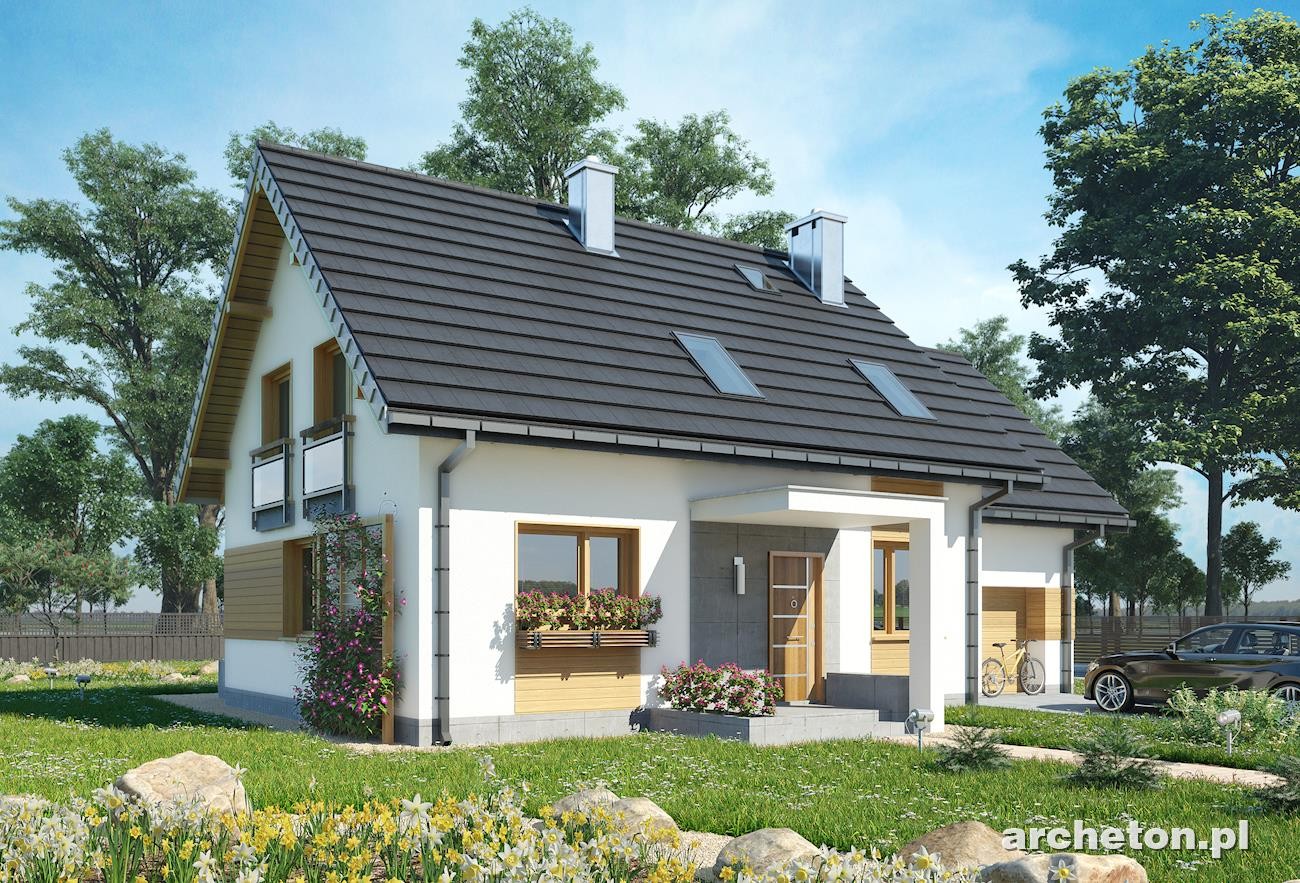 Budowa domu Sambor Neo (odbicie lustrzane) - New-House
