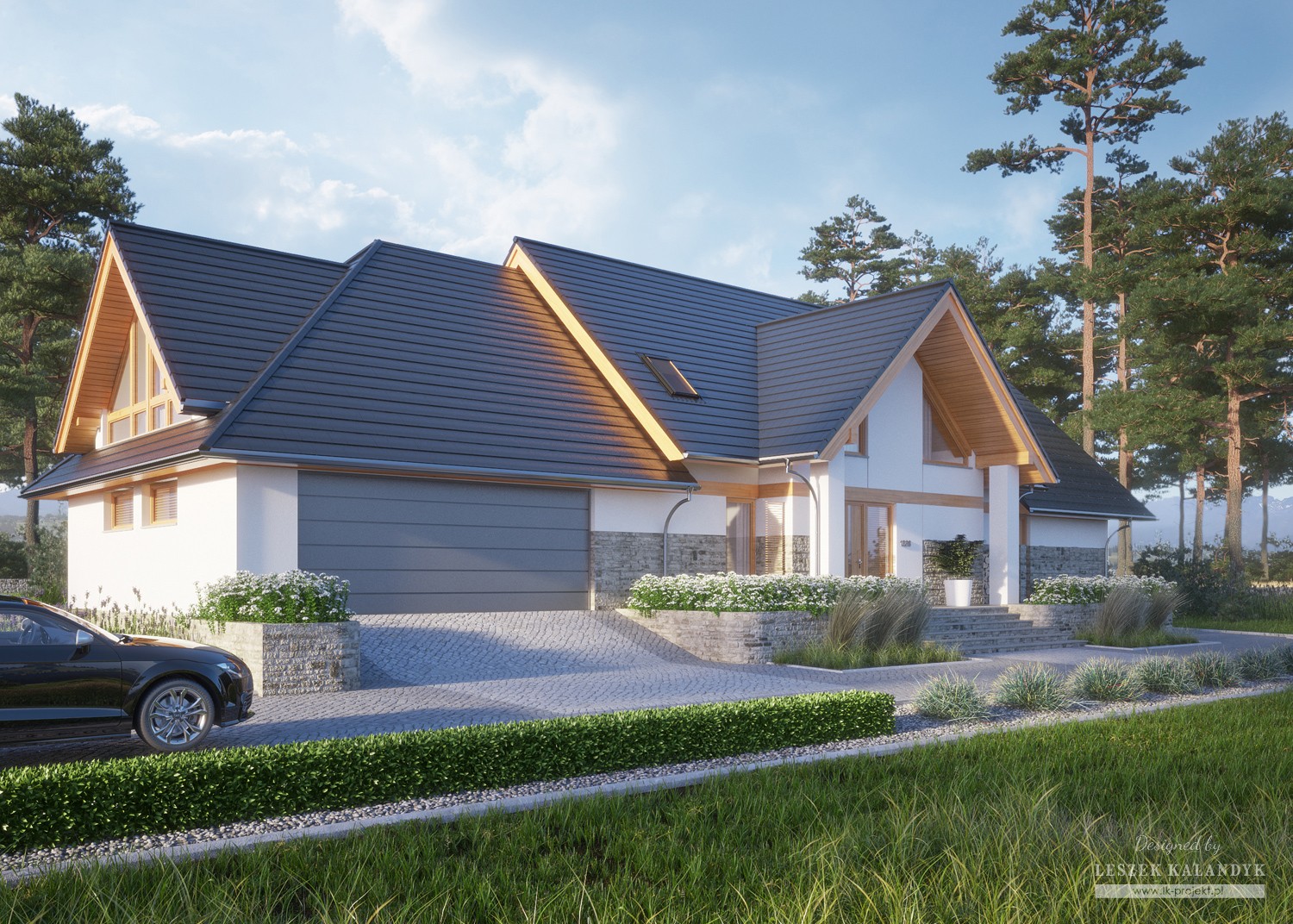budowa domu LK&1367 - New-House