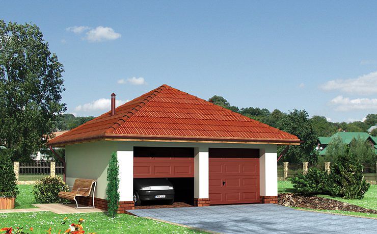 budowa domu Garaż 03 - New-House