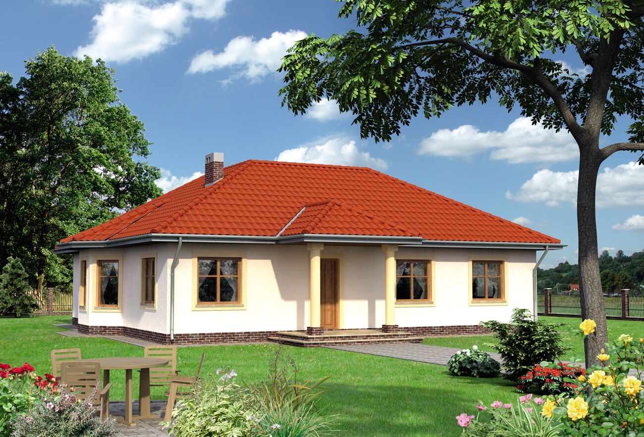 budowa domu Karolina (odbicie lustrzane) - New-House