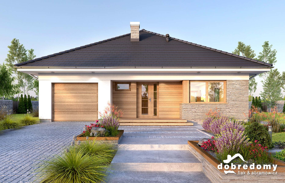 Budowa domu Patrycja (odbicie lustrzane) z New-House