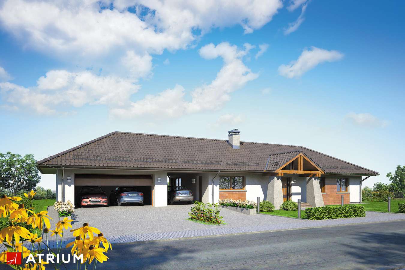 budowa domu Aspen (odbicie lustrzane) - New-House