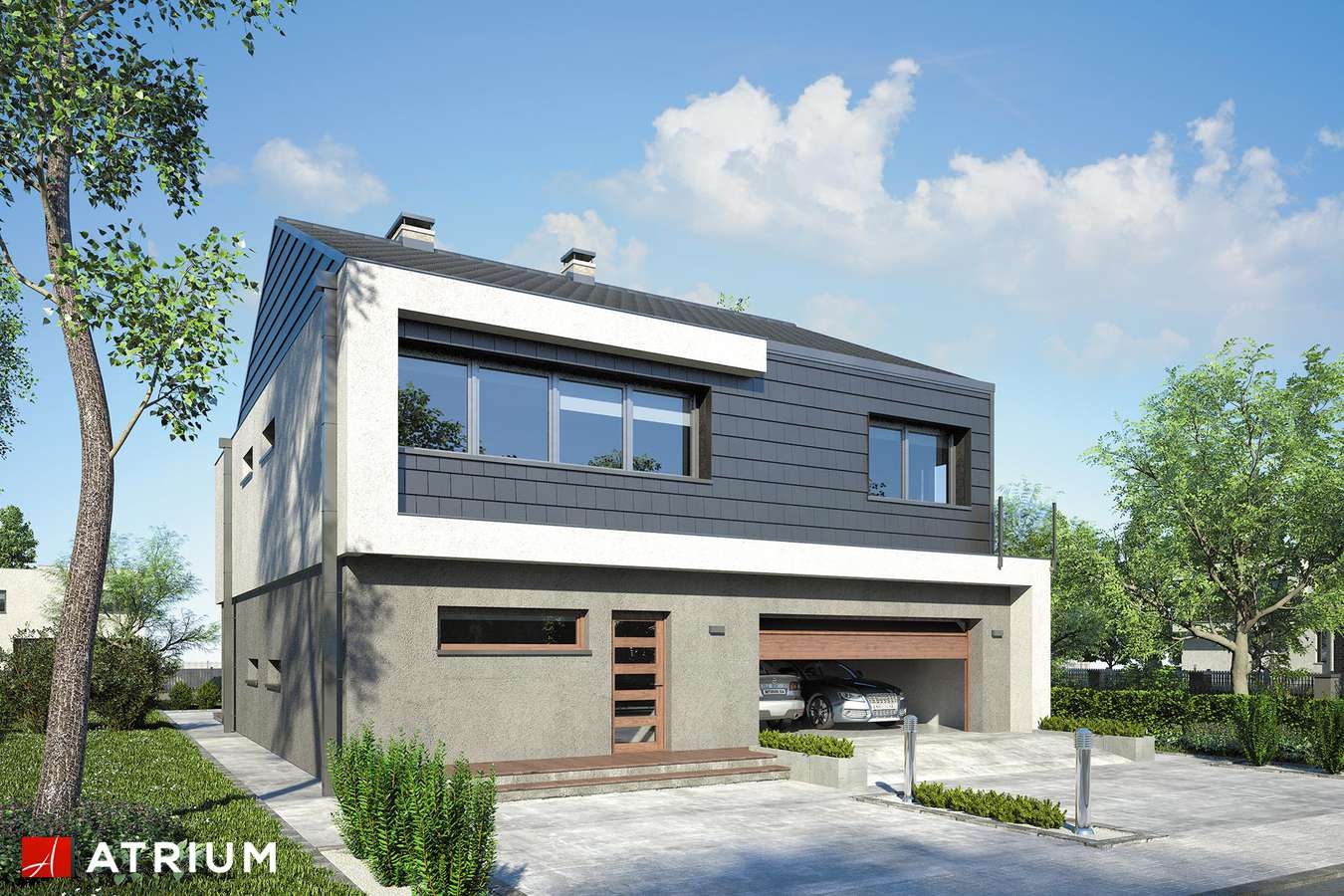 budowa domu New- House II (odbicie lustrzane) - New-House