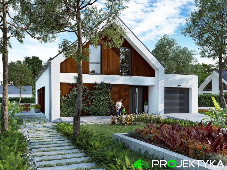 budowa domu Ka199 (odbicie lustrzane) - New-House