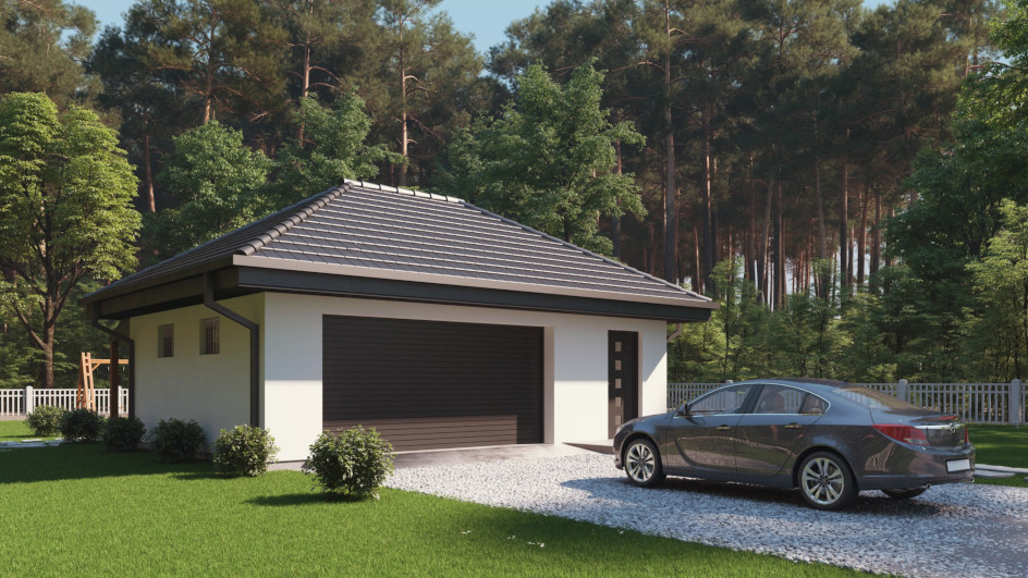 Budowa domu uAG1 (odbicie lustrzane) z New-House