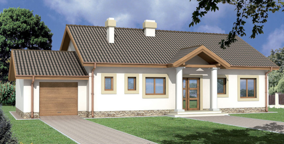 budowa domu Madzia B (z poddaszem użytkowym) - New-House