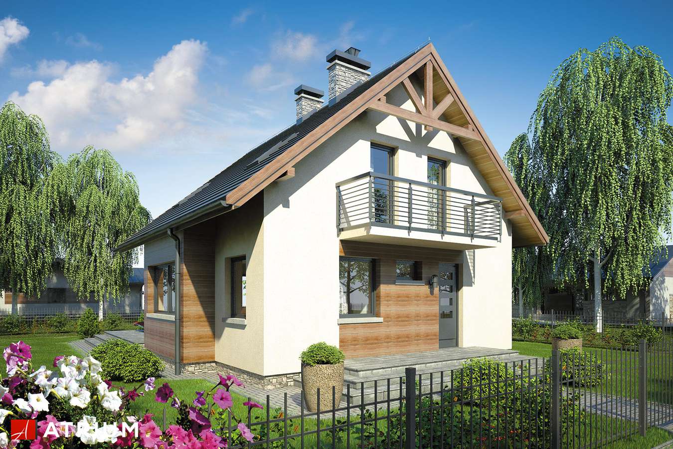 budowa domu Hugo (odbicie lustrzane) - New-House